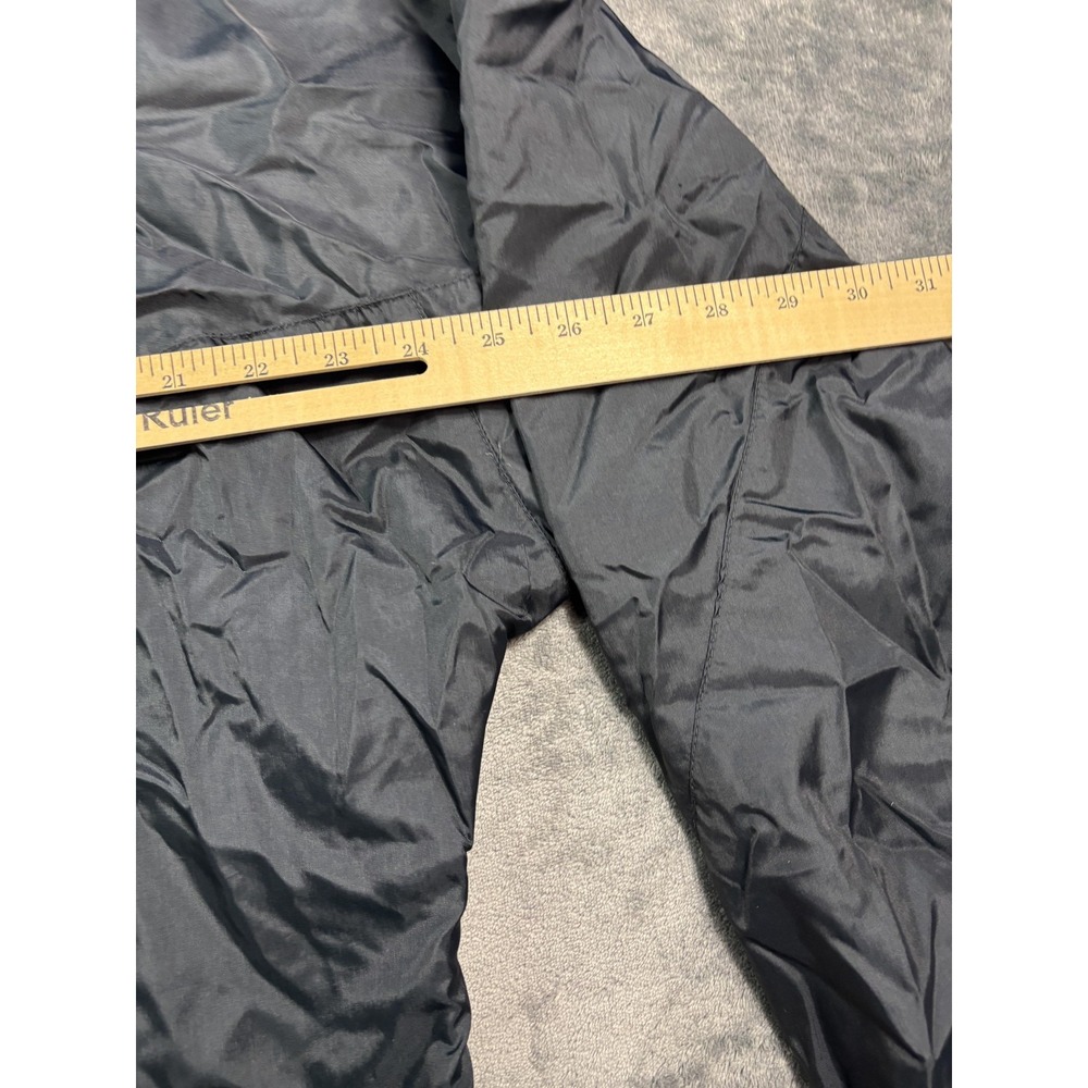 Vintage Nike Jacket Mens Large Black Teal 1/2 Zip Colorblock Windbreaker 90s - Picture 11 of 16